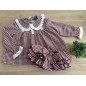 CAMISA + BRAGUITA VICHY GUINDA