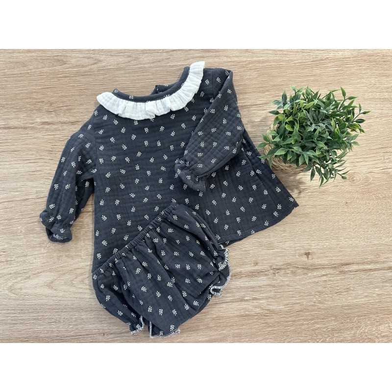CONJUNTO CAMISA + BRAGUITA HELECHO