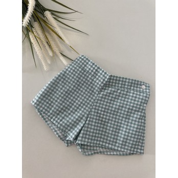 PANTALON VICHY AGUA